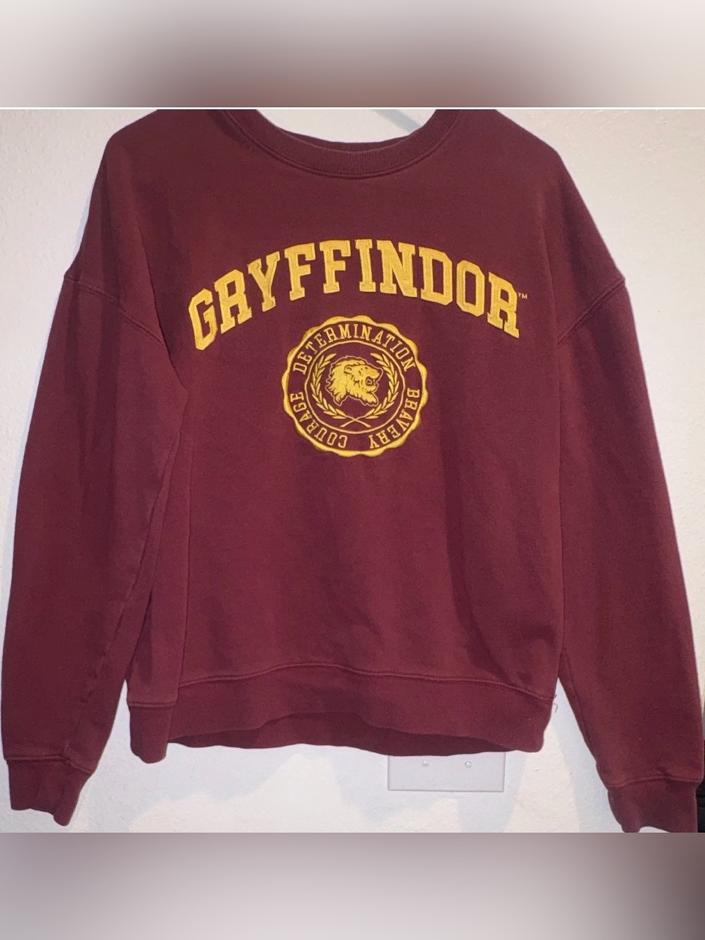 Gryffindor Maroon Crewneck Sweater - Women's
